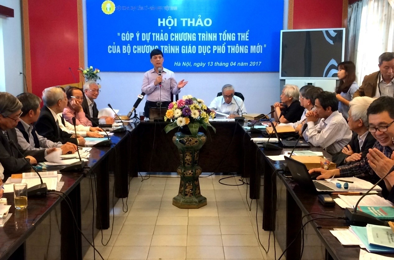 Tổng hợp góp ý dự thảo chương trình tổng thể của Viện Khoa học Giáo dục Việt Nam